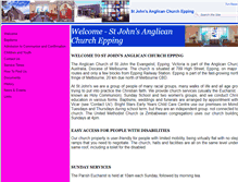 Tablet Screenshot of epping.melbourneanglican.org.au